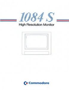 Commodore 1084S High Resolution Monitor