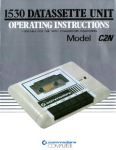 Commodore 1530 Datasette Operating Instructions