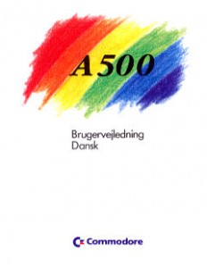 Commodore A500 Brugervejledning