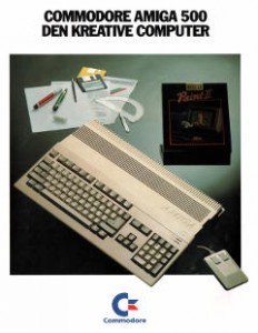 Commodore Amiga500 Danish Brochure