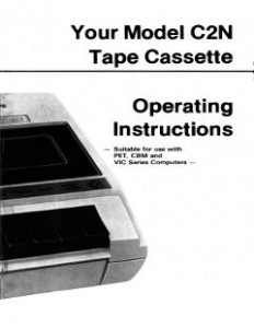 Commodore C2N Operating Instructions