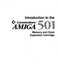 Commodore_A501_Memory_and_Clock_Expansion_Cartridge