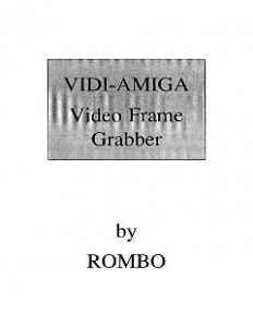 ROMBO_Vidi-Amiga_Video_Frame_Grabber_Manual